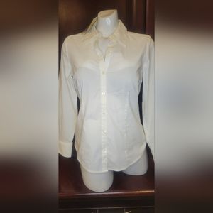 Ann Taylor loft 6p white shirt